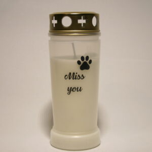 Miss you muistokynttilä